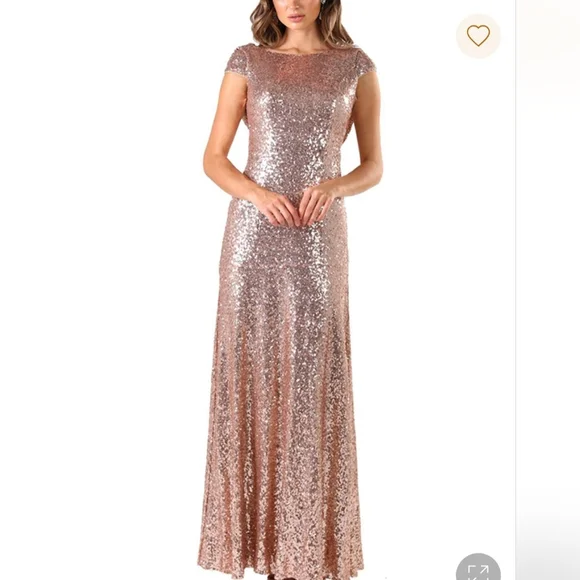 princess polly baby blue dress misaacc | Dresses | Pink Sequin Bridesmaid Dress